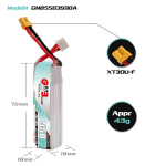 GNB 1350mAh 3S 100C