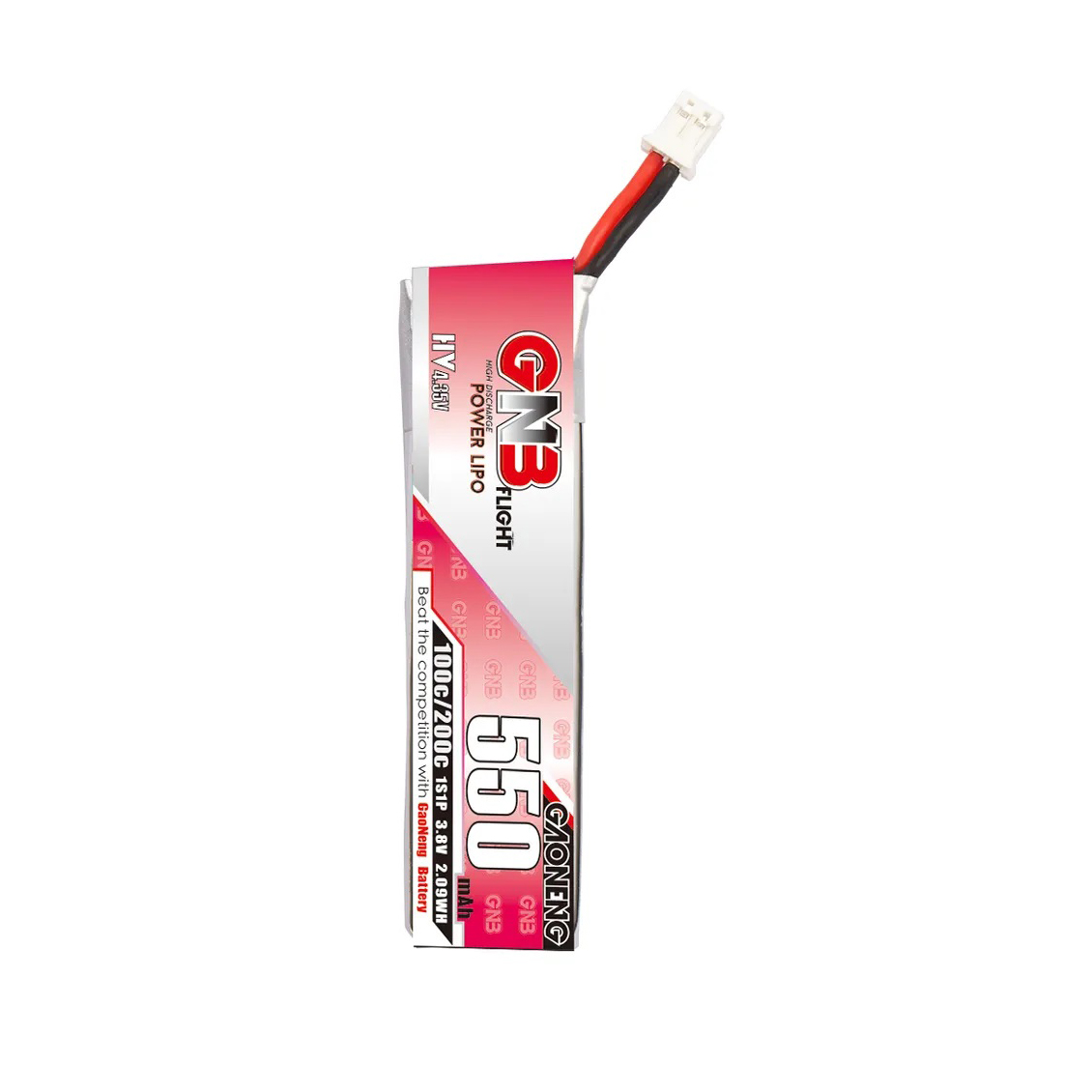 Акумулятор GNB 550mAh 1S 100C HV GNB 550mAh 1S 100C HV