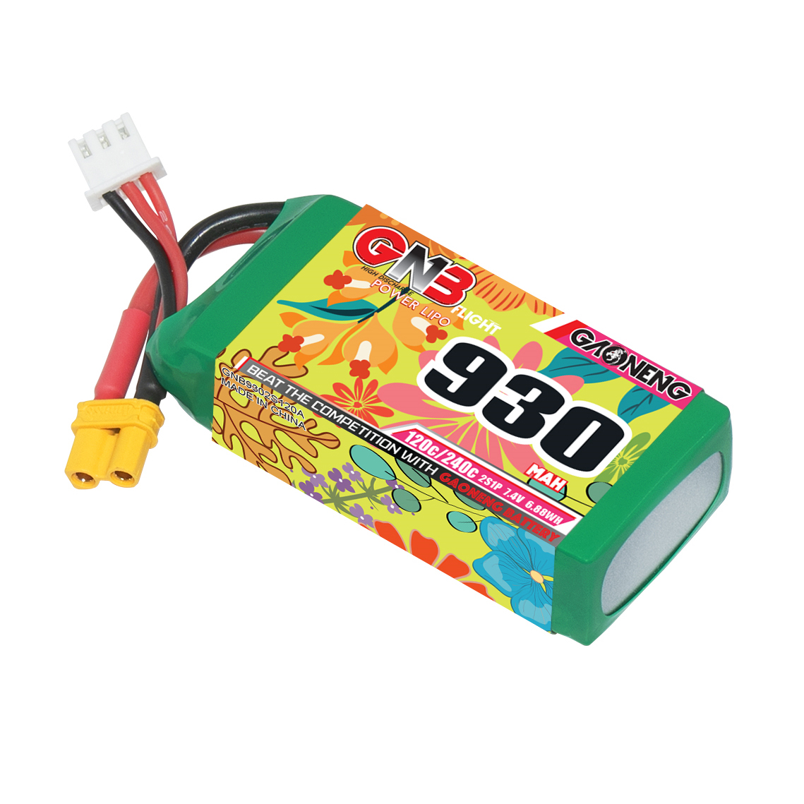 Акумулятор GNB 930mAh 2S 120C GNB 930mAh 2S 120C