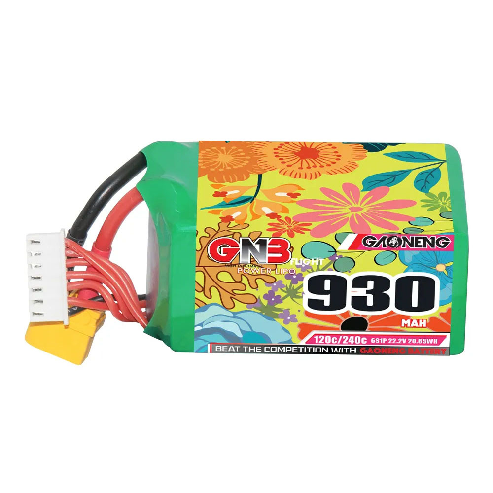 Акумулятор GNB 930mAh 6S 120C (XT60) GNB 930mAh 6S 120C (XT60)