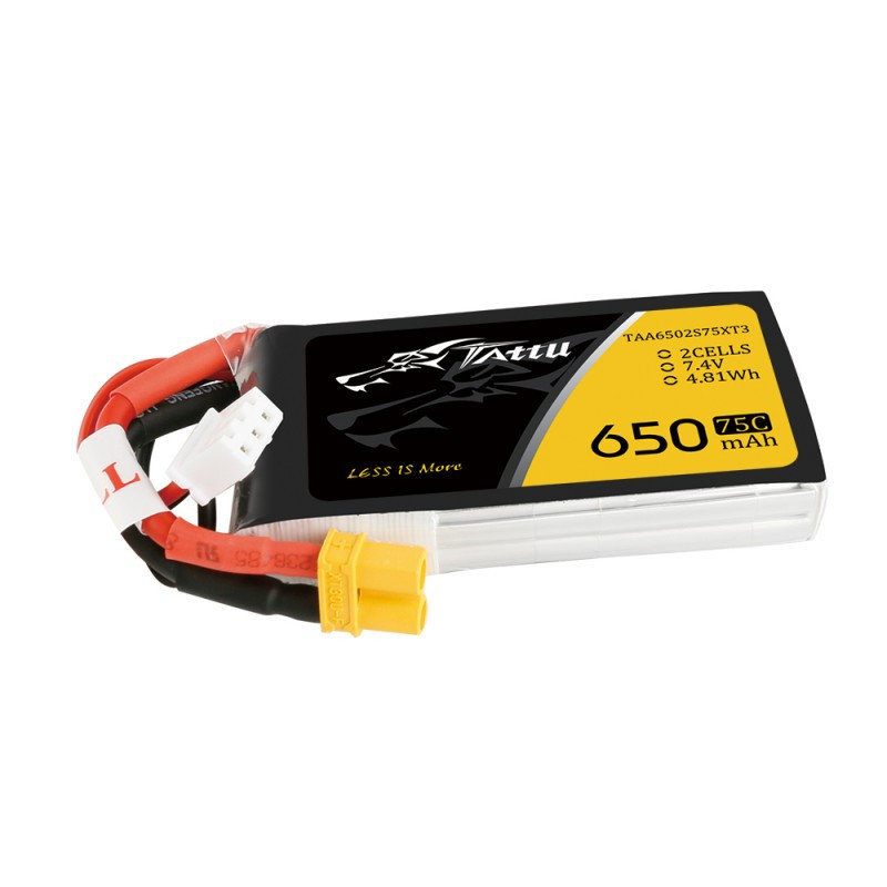 Акумулятор Tattu 650mAh 2S 75C Tattu 650mAh 2S 75C