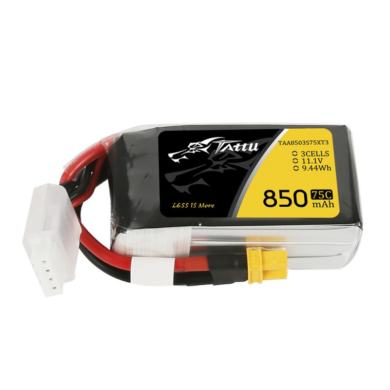 Акумулятор Tattu 850mAh 3S 75C (XT30) Tattu 850mAh 3S 75C (XT30)