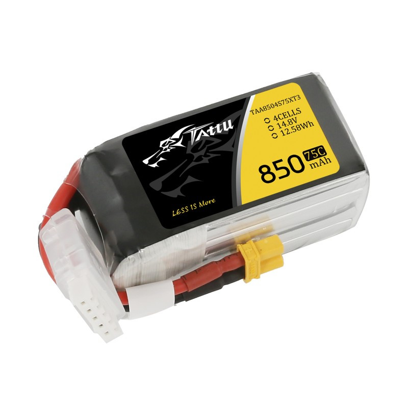 Акумулятор Tattu 850mAh 4S 75C (XT30) Tattu 850mAh 4S 75C (XT30)