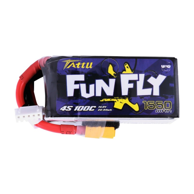 Акумулятор Tattu Funfly 1550mAh 4S 100C Tattu Funfly 1550mAh 4S 100C