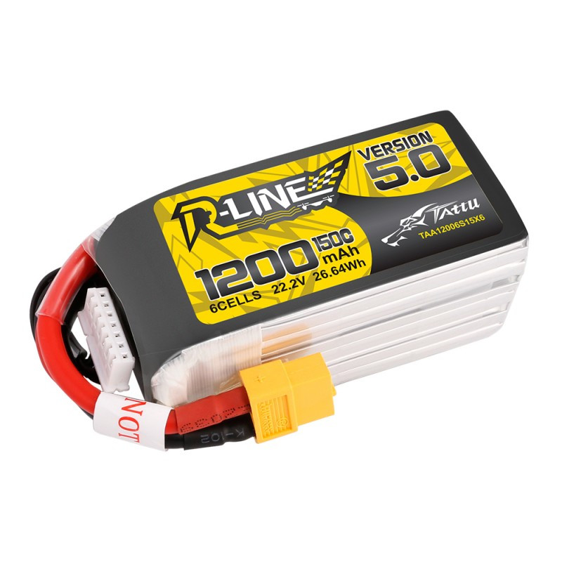 Акумулятор Tattu R-Line 1200mAh 6S 150C v5 Tattu R-Line 1200mAh 6S 150C v5