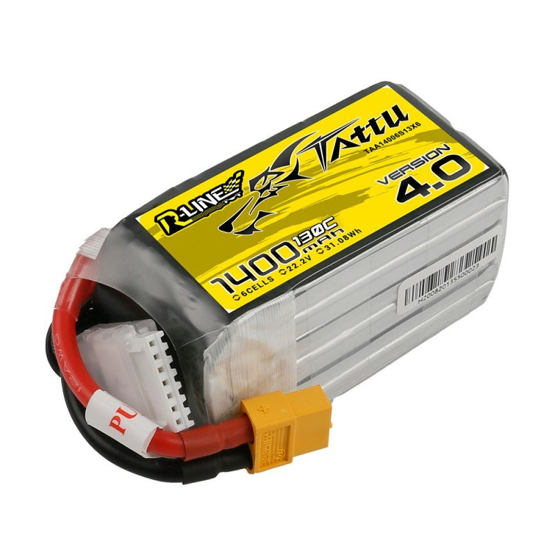 Акумулятор Tattu R-Line 1400mAh 6S 130C v4 Tattu R-Line 1400mAh 6S 130C v4