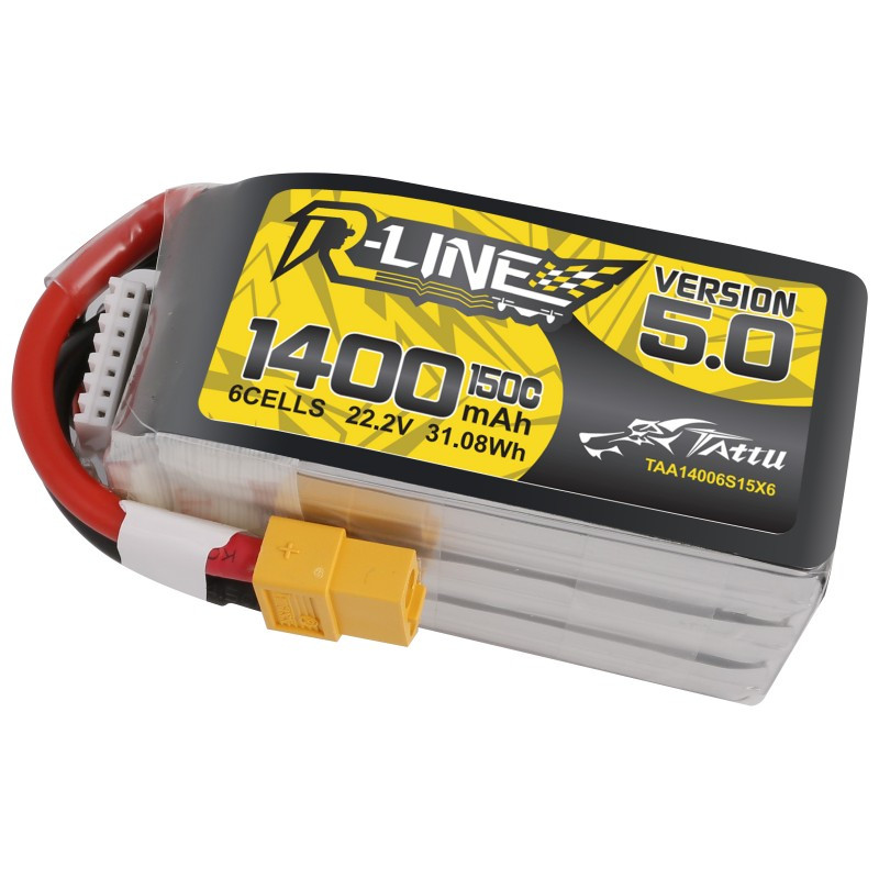 Акумулятор Tattu R-Line 1400mAh 6S 150C v5 Tattu R-Line 1400mAh 6S 150C v5
