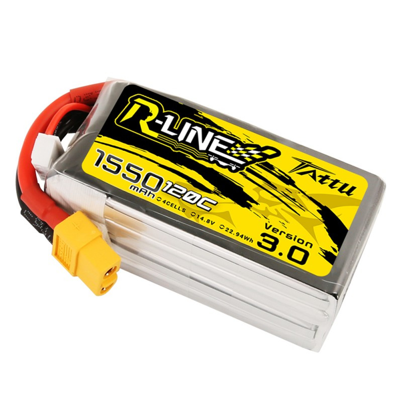 Акумулятор Tattu R-Line 1550mAh 4S 120C V3 Tattu R-Line 1550mAh 4S 120C V3