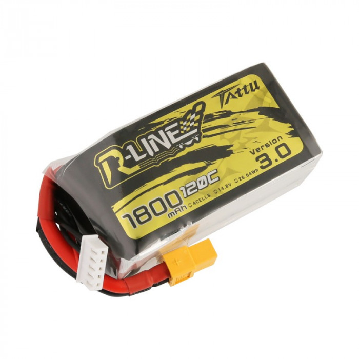 Акумулятор Tattu R-Line 1800mAh 4S 120C V3 Tattu R-Line 1800mAh 4S 120C V3