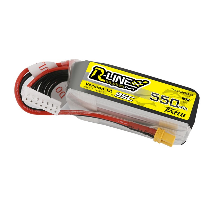 Акумулятор Tattu R-Line 550mAh 6S 95C Tattu R-Line 550mAh 6S 95C