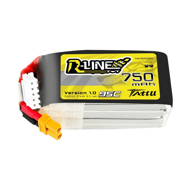 Акумулятор Tattu R-line 750mAh 4S 95C Tattu R-line 750mAh 4S 95C