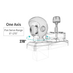 AtomRC Headtracking Gimbal 1D