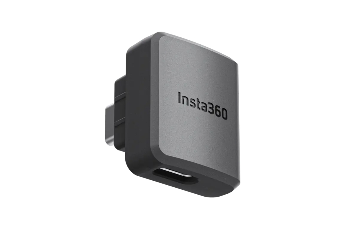 Insta360 ONE RS - мікрофонний адаптер (горизонтальний) Insta360 ONE RS - мікрофонний адаптер (горизонтальний)