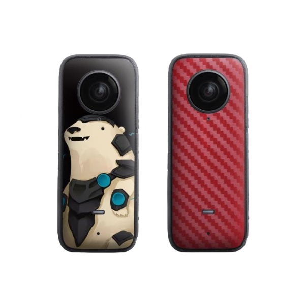 Insta360 ONE X2 - наклейка ПВХ (2 кольори) (type 2)