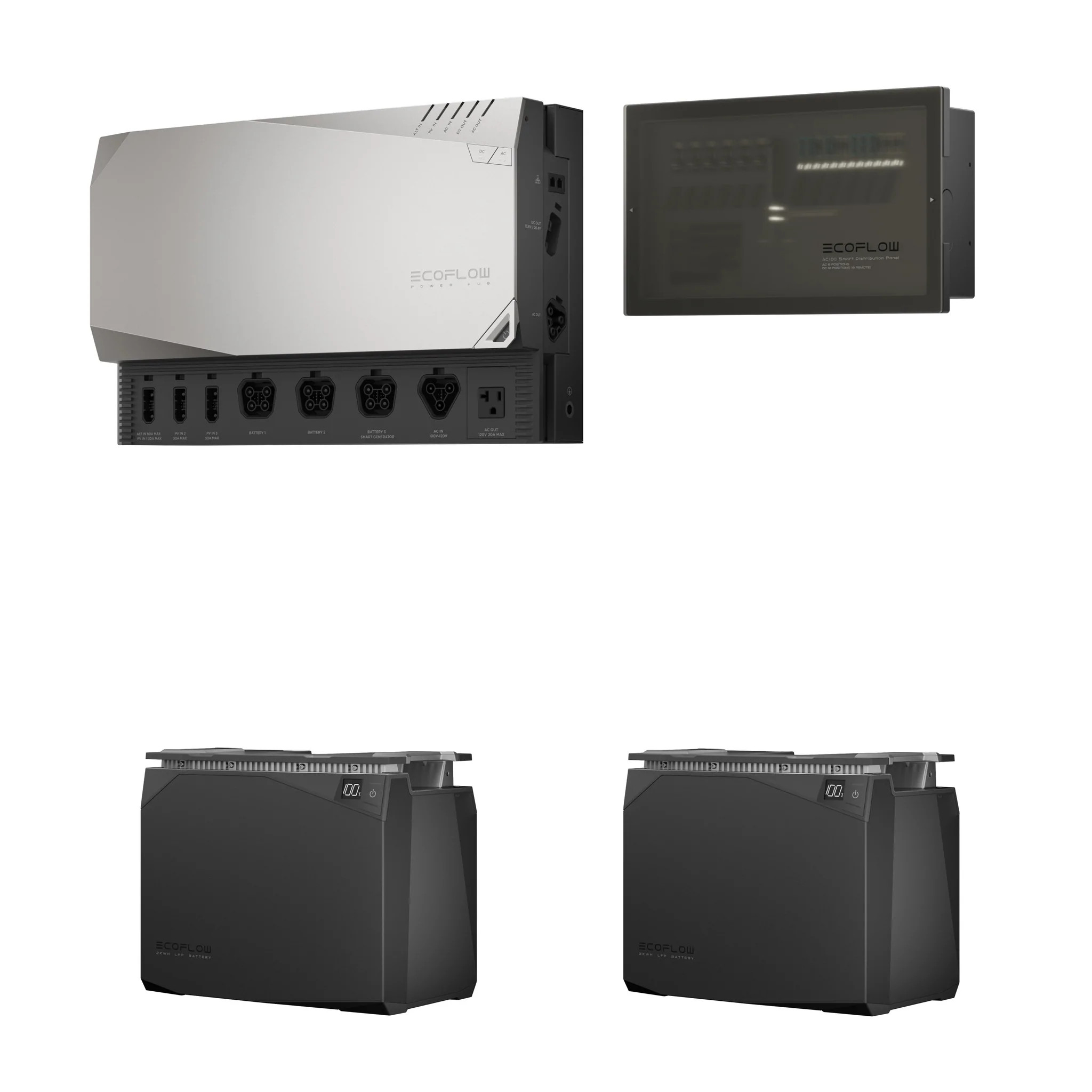 Комплект енергонезалежності Ecoflow Power Prepared Kit 4 kWh Комплект енергонезалежності Ecoflow Power Prepared Kit 4 kWh