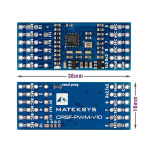 Matek Konvertor CRSF na 10x PWM + Vario