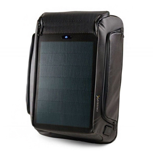 Рюкзак Crossio SolarBag Lumee с солнечной панелью-батареей 9 Вт и USB выходами
