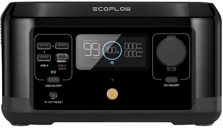 Портативна зарядна електростанція EcoFlow RIVER mini (Wireless) (210 Вт·г) Портативна зарядна електростанція EcoFlow RIVER mini (Wireless) (210 Вт·г)