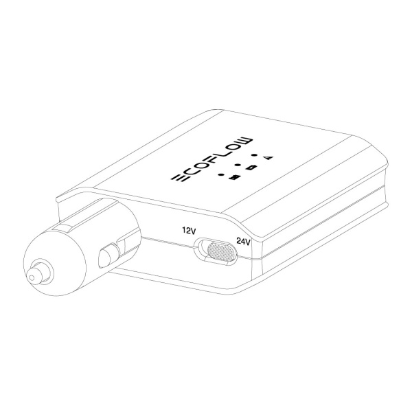 Адаптер EcoFlow Car Battery Charging