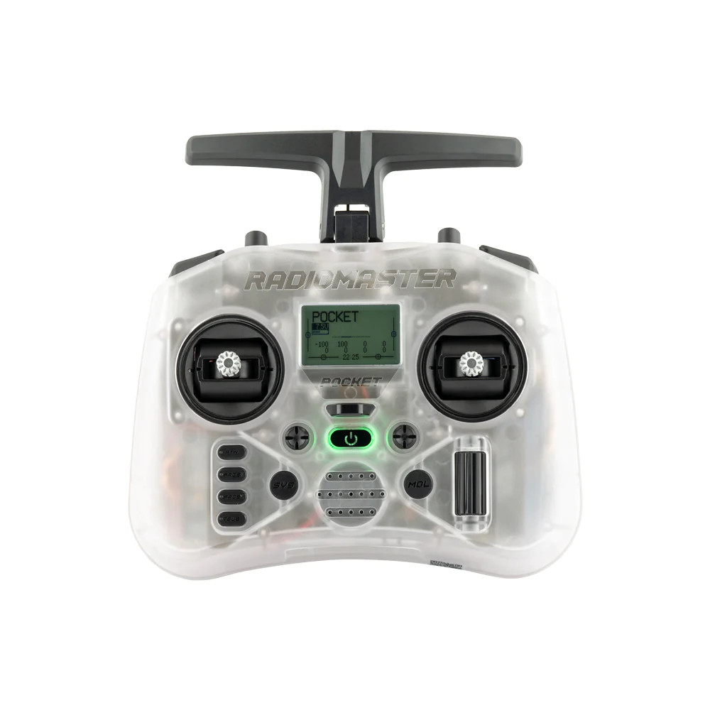 FPV пульт RadioMaster Pocket transparent ELRS M2 FPV пульт RadioMaster Pocket transparent ELRS M2