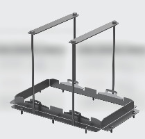 Кріплення 2kWh LFP Battery Mounting Bracket Кріплення 2kWh LFP Battery Mounting Bracket