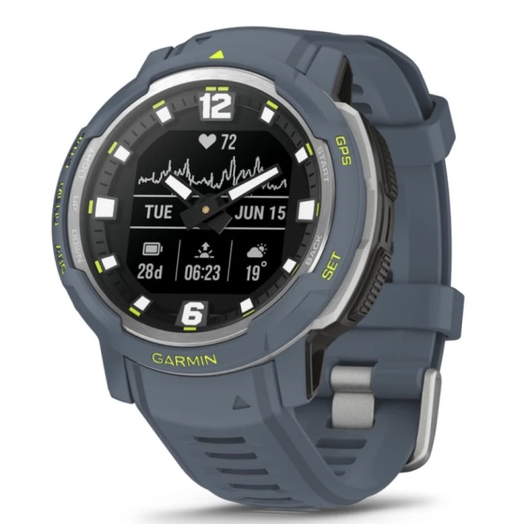 Годинник Garmin Instinct Crossover, Blue Granite (010-02730-04)