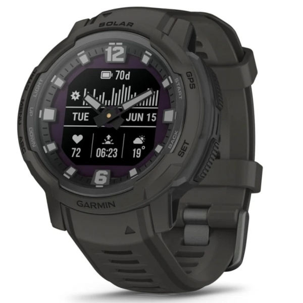 Годинник Garmin Instinct Crossover Solar, Graphite (010-02730-01)