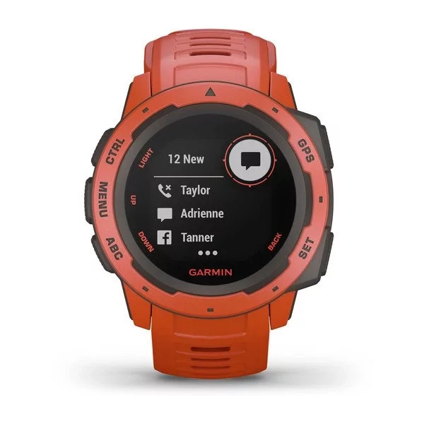 Годинник Garmin Instinct, Flame Red (010-02064-02) Годинник Garmin Instinct, Flame Red (010-02064-02)
