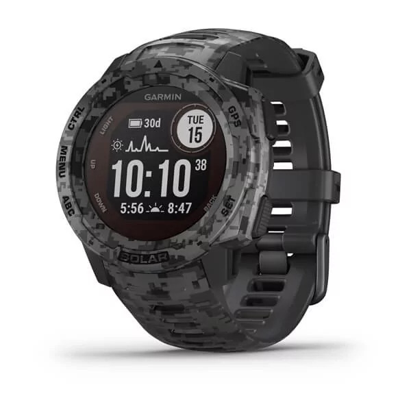 Годинник Garmin Instinct Solar Graphite Camo (010-02293-05) Годинник Garmin Instinct Solar Graphite Camo (010-02293-05)