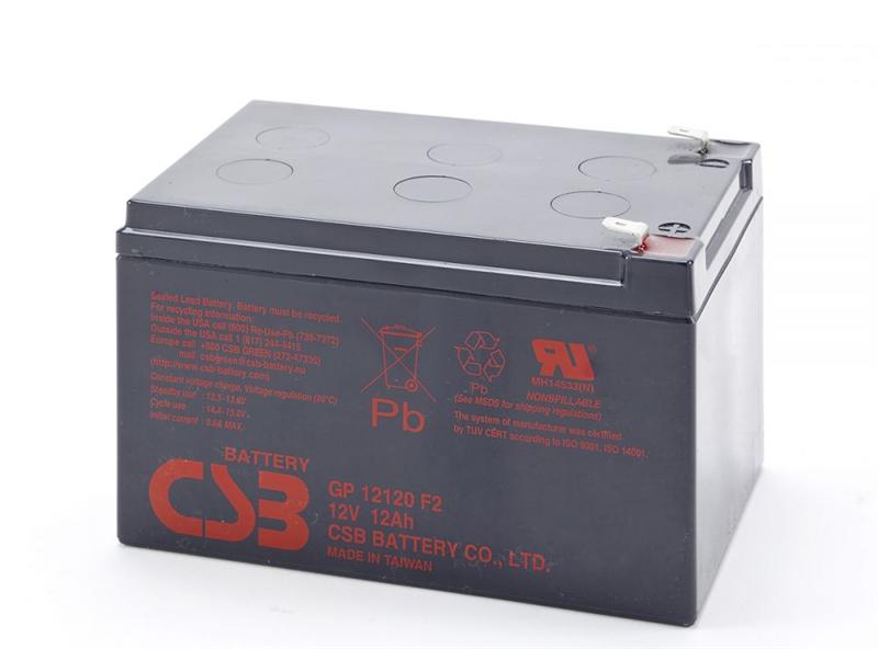 Акумуляторна батарея CSB 12V 12 AH (GP12120) AGM Акумуляторна батарея CSB 12V 12 AH (GP12120) AGM