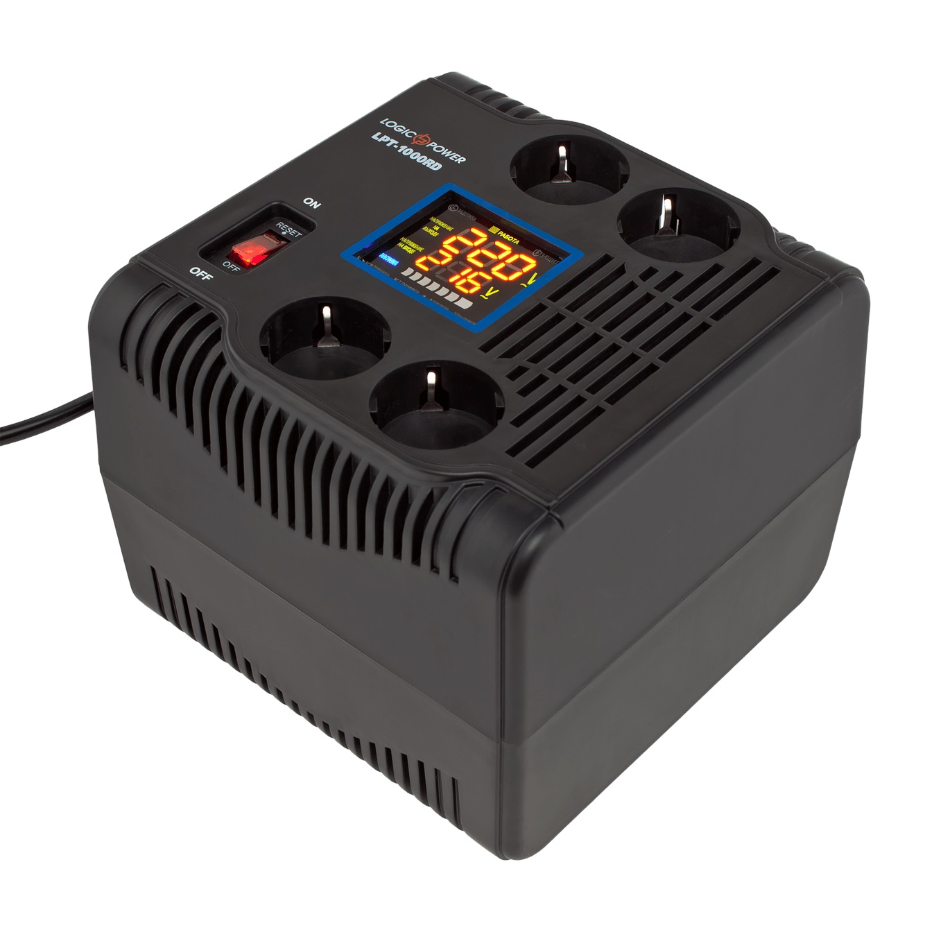 Стабілізатор LogicPower LPT-1000RD Стабілізатор LogicPower LPT-1000RD