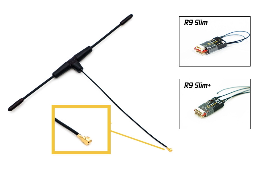 Антена FrSky диполь для приймачів R9 SX, MX, Slim+ IPEX1 (868 МГц EU) Антена FrSky диполь для приймачів R9 SX, MX, Slim+ IPEX1 (868 МГц EU)